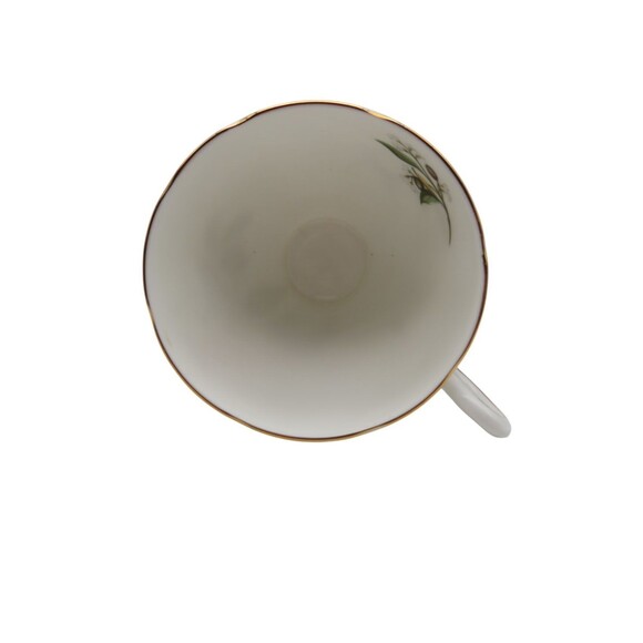 Vintage Royal Chelsea Audubon Birds Cardinal Footed Tea Cup And Saucer Set - Picture 8 of 10